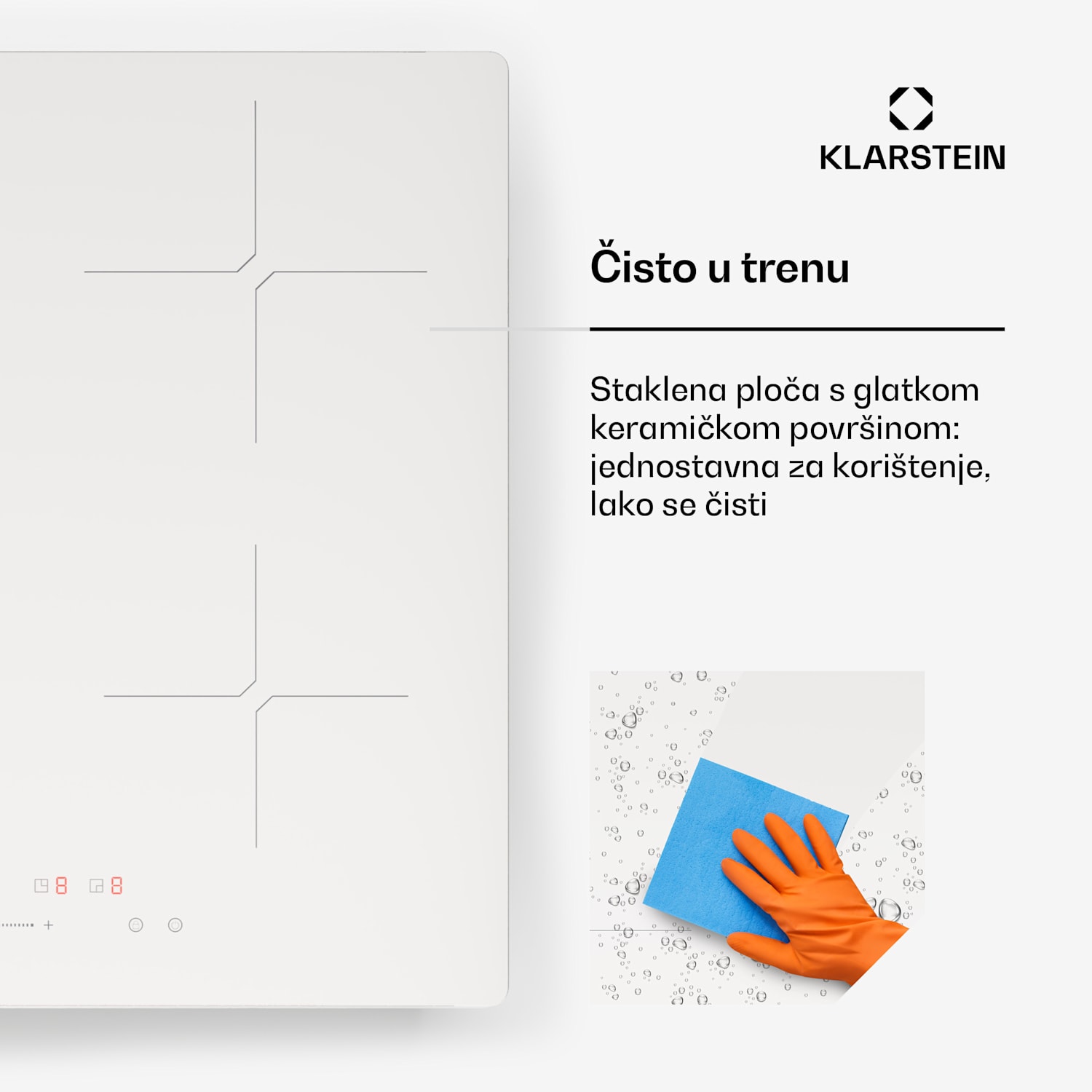 PowerGlide Indukcijska ploča za kuhanje 