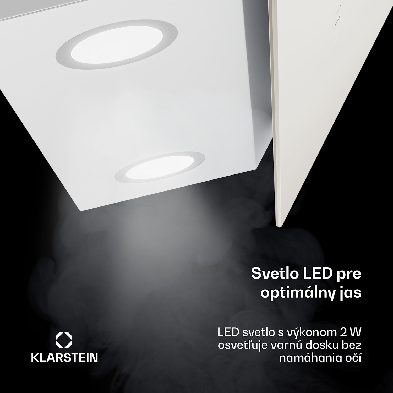 Alina digestor, 60 cm, 600 m³/h, Tichý, EEK A 60 cm | Biela