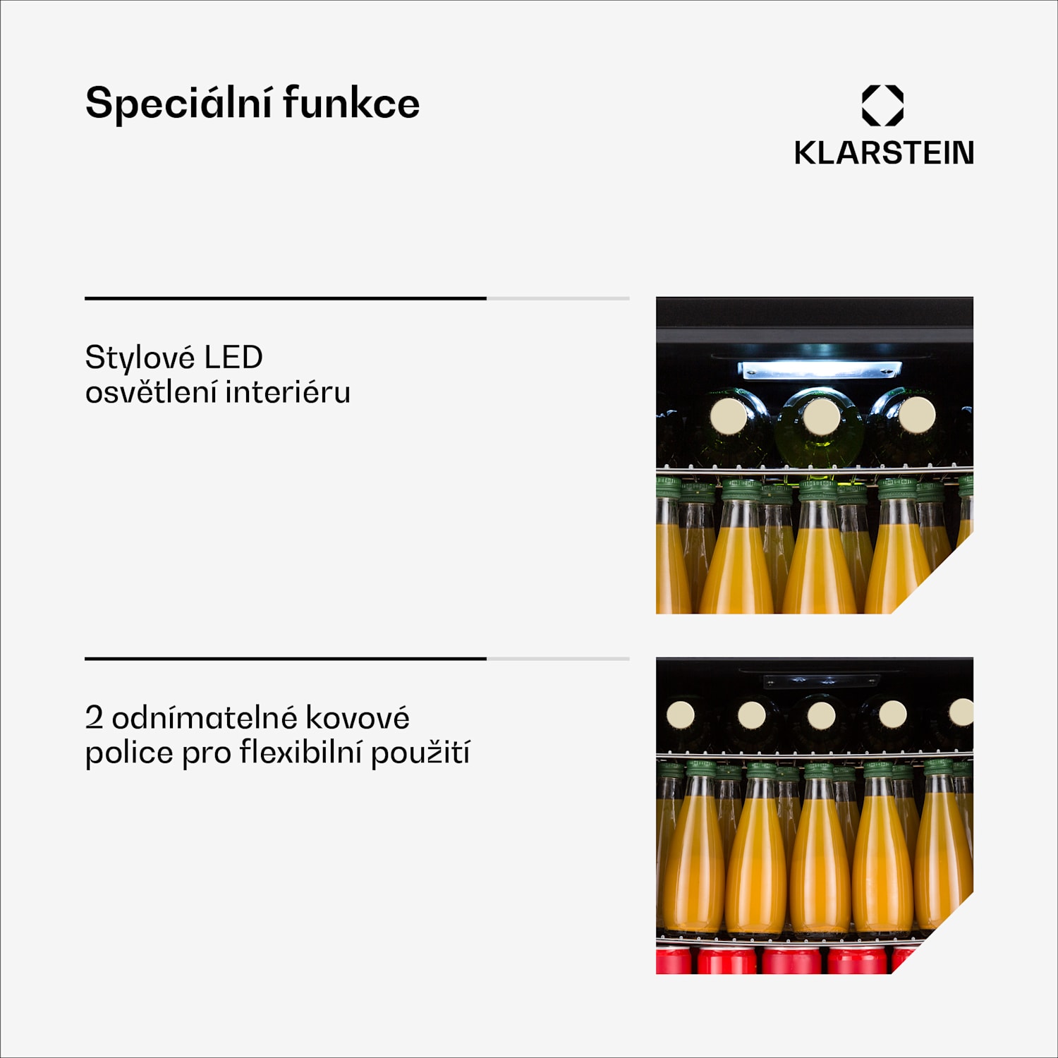 Coachella 50 Onyx Lednice na nápoje 47 litrů Funkce Wi-Fi podsvícení 50 litrů | Černá