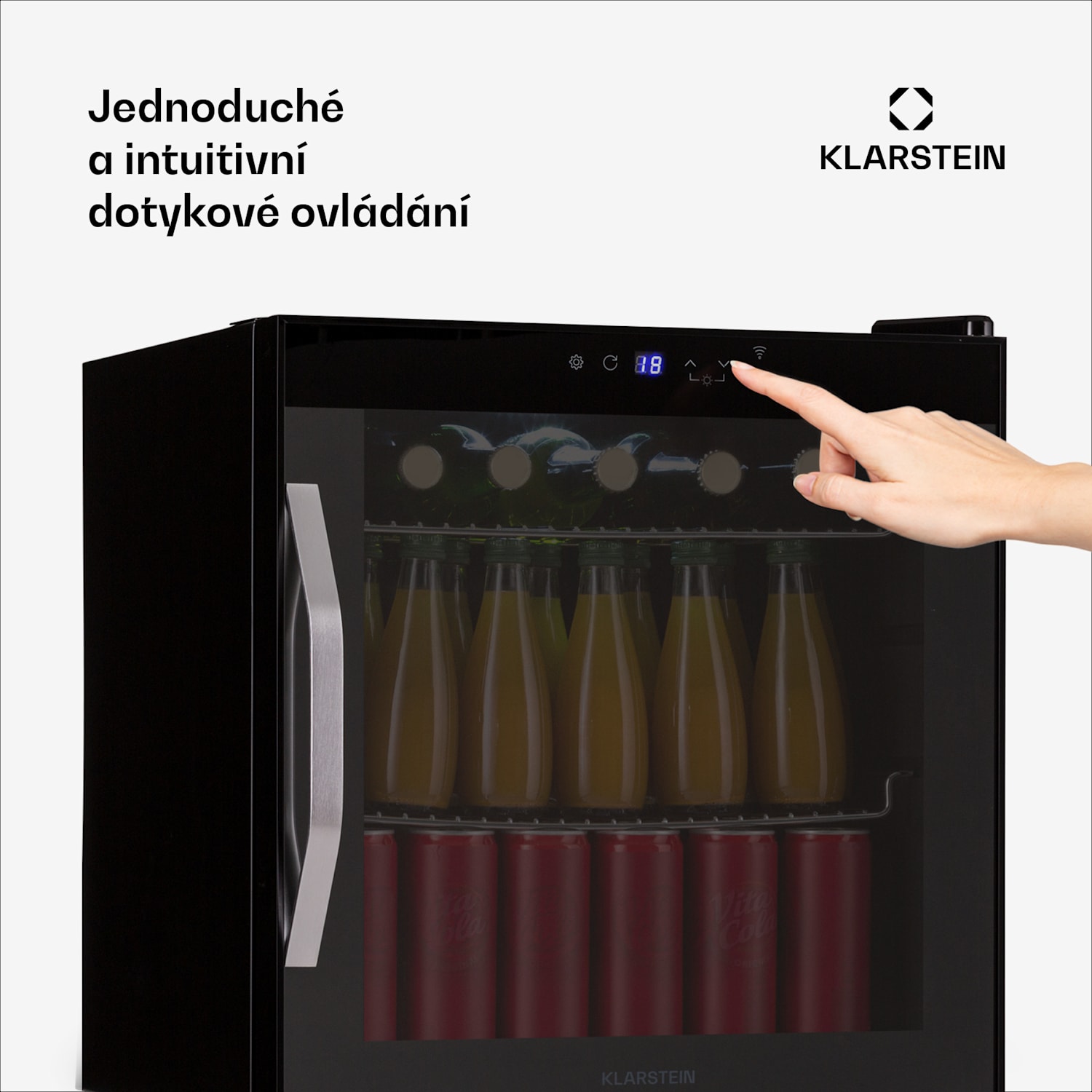 Coachella 50 Onyx Lednice na nápoje 47 litrů Funkce Wi-Fi podsvícení 50 litrů | Černá