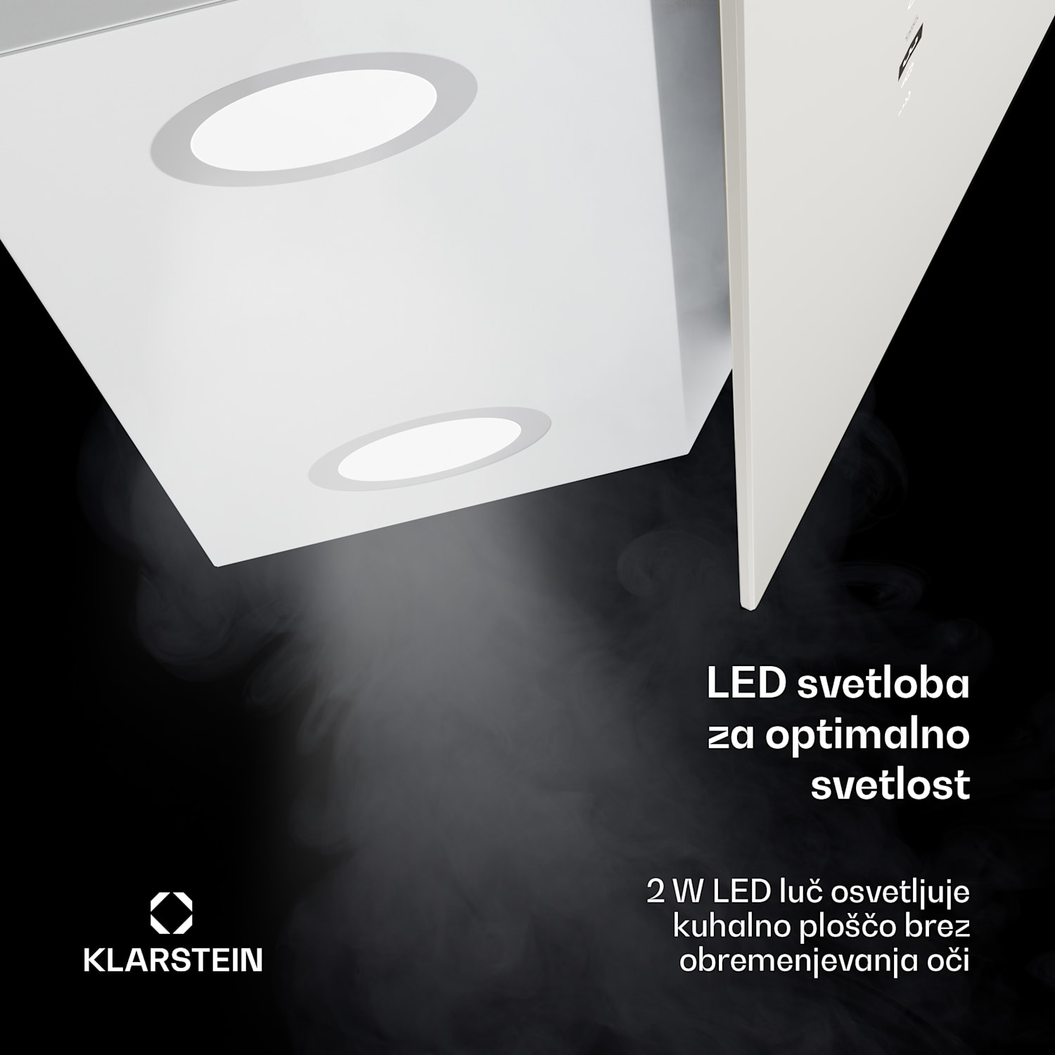 Alina napa, 60 cm, Pametna, 600 m³/h, Tiha, EEK A 