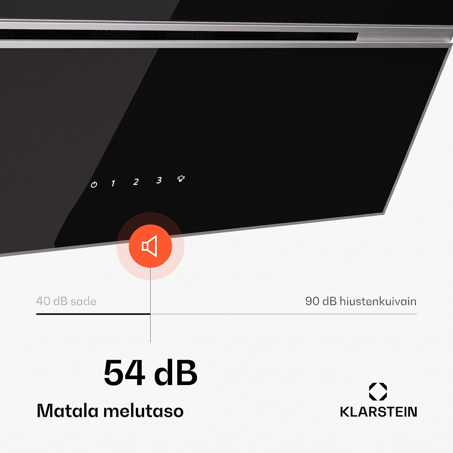 Alina liesituuletin | 80 cm | 615 m³/h | Hiljainen | EEK A 80 cm | Ei | Musta