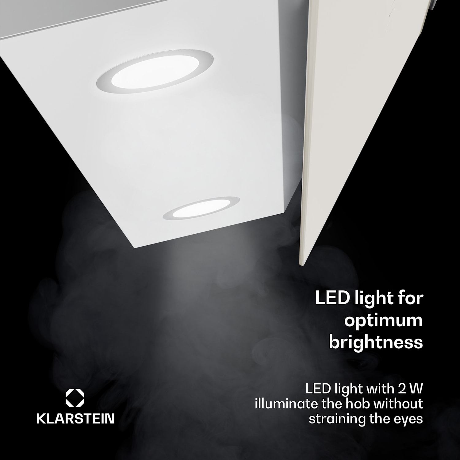 Exaustor Alina | 90 cm | 615 m³/h | silencioso | EEC A 