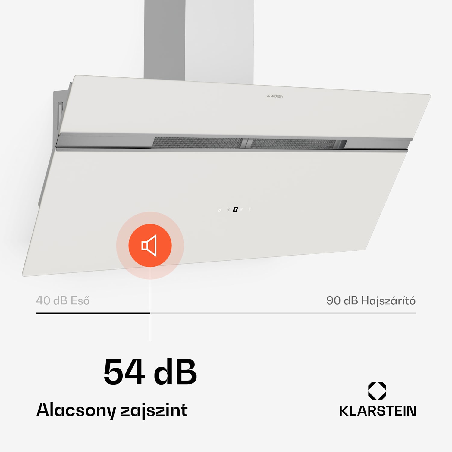 Alina páraelszívó, 90 cm, Okos, 615 m³/h, Csendes, EEK A 