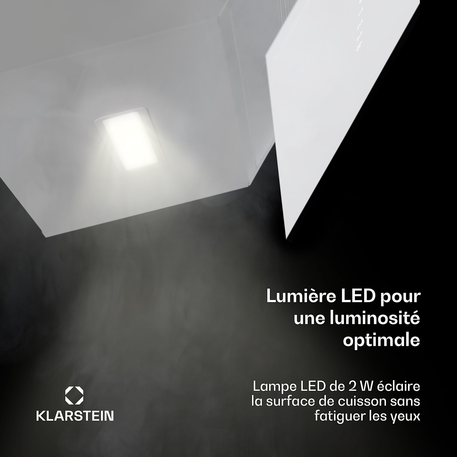 Alina hotte de cuisine | 40 cm | 570 m³/h | Silencieuse | CEE A 