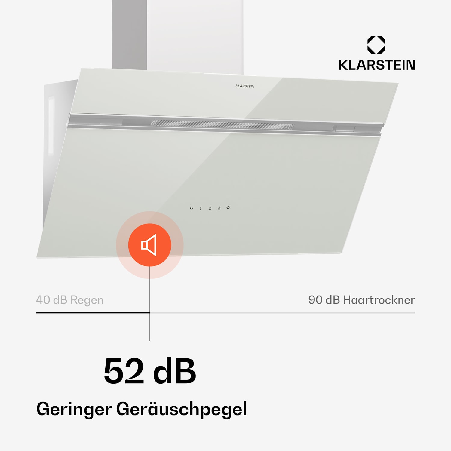 Alina Dunstabzugshaube | 70 cm | 600 m³/h | Leise | EEK A 