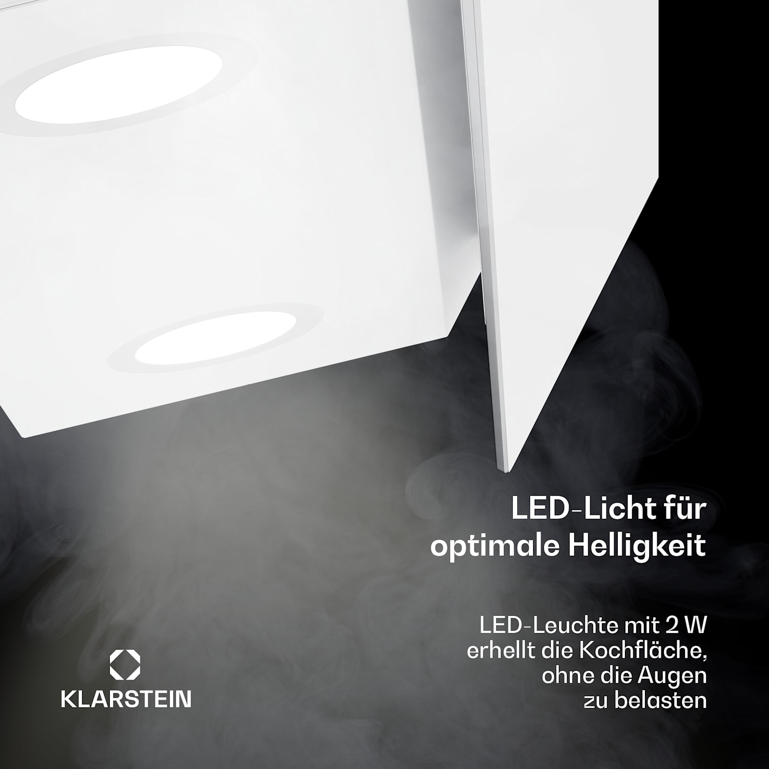 Alina Dunstabzugshaube | EEK A | Touch | LED-Beleuchtung | Abluft/Umluft | 600 m³/h 