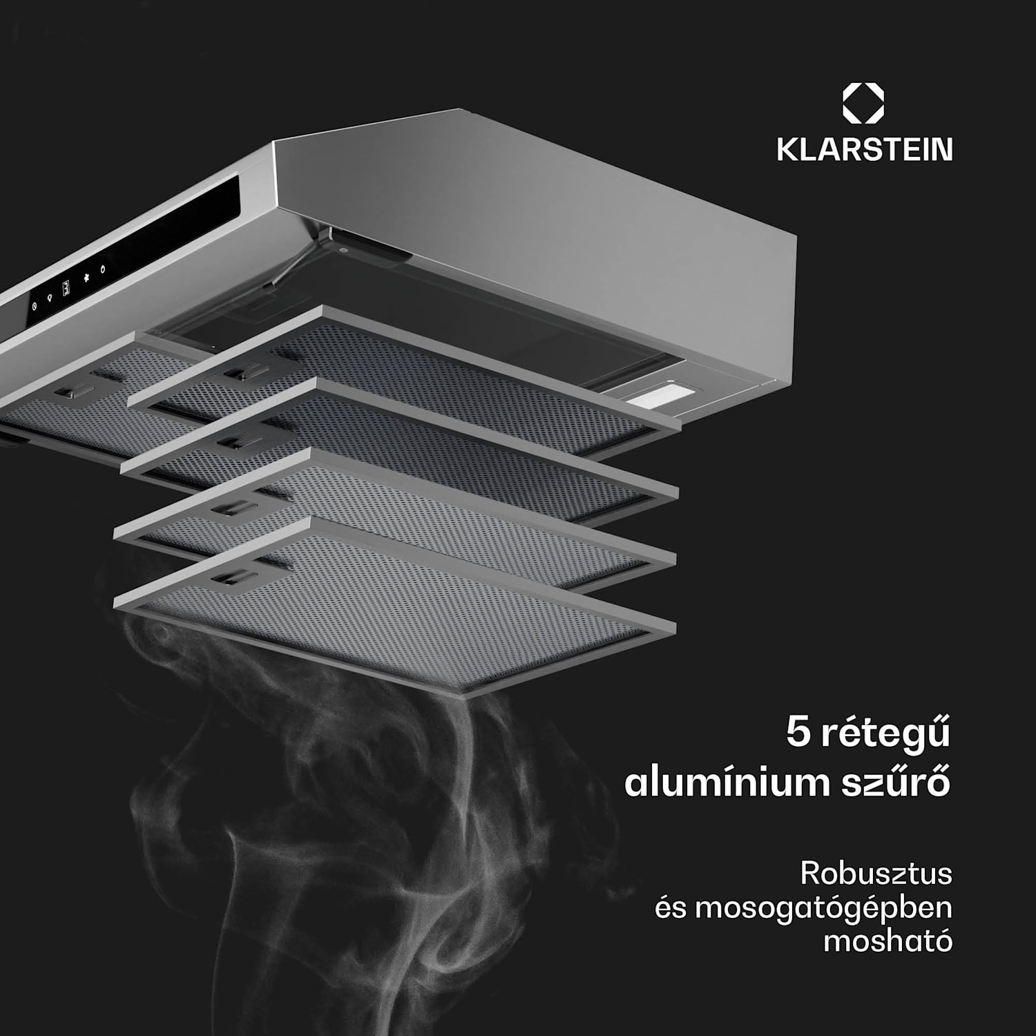 Purista Force páraelszívó, Kompakt, 384,8 m³/h, EEK C, Kettős motoros technológia 