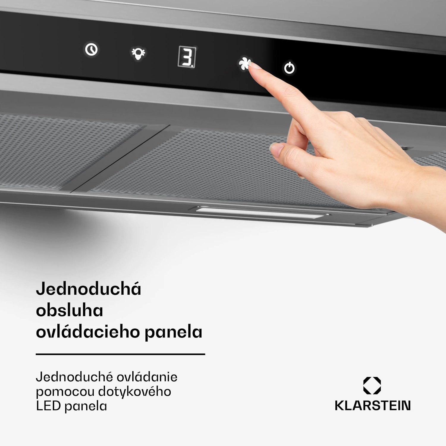 Purista Force digestor, Kompaktný, 384,8 m³/h, EEK C, Technológia dvoch motorov 60 cm | Nehrdzavejúca oceľ