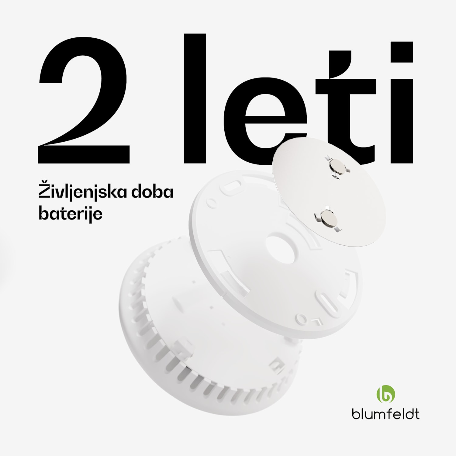 SmartVigil Connect WiFi detektor dima, Komplet 12 ks, 3-letna baterija, nadzor z uporabo aplikacije, brez vrtanja 12er-Set