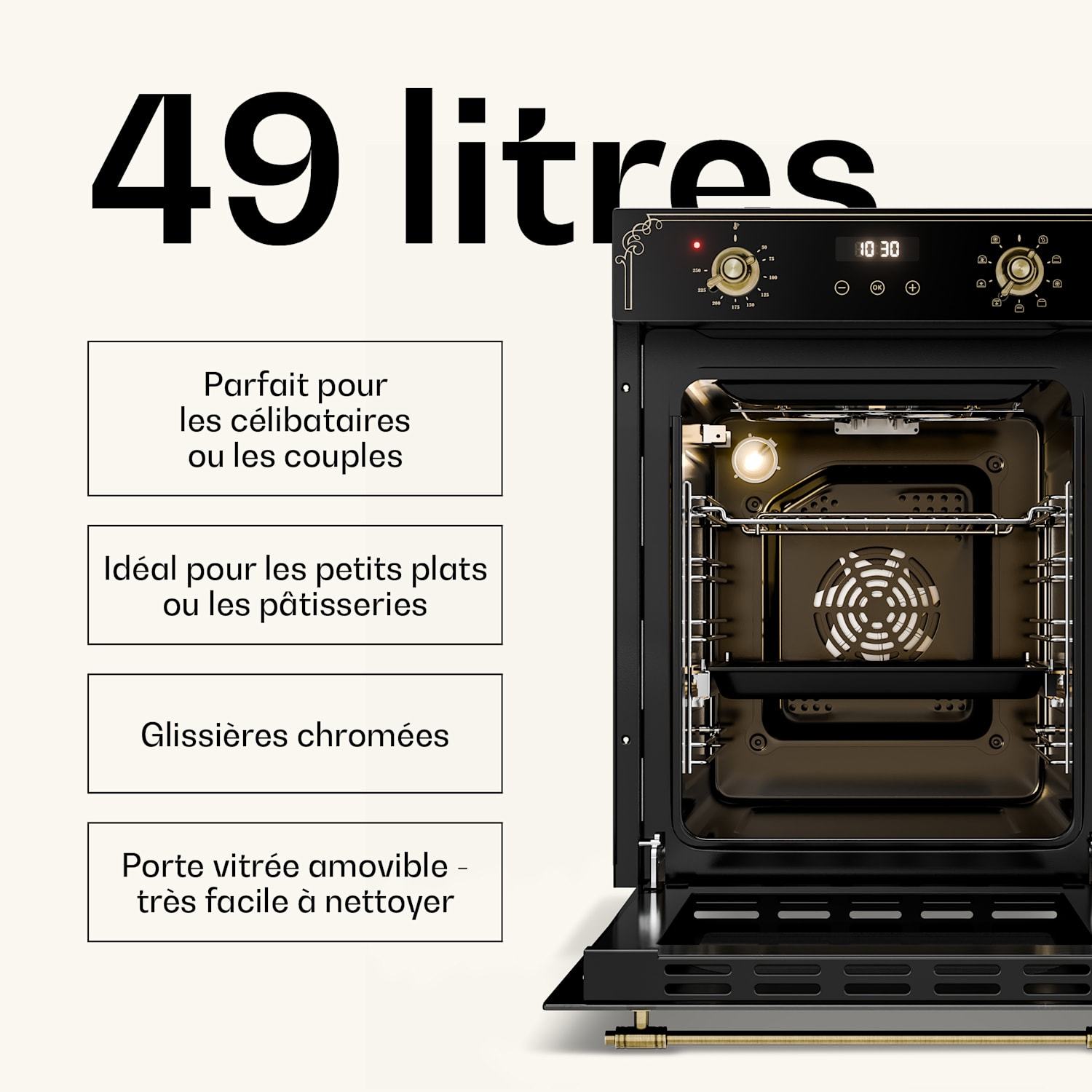 Victoria Slim 45cm oven 