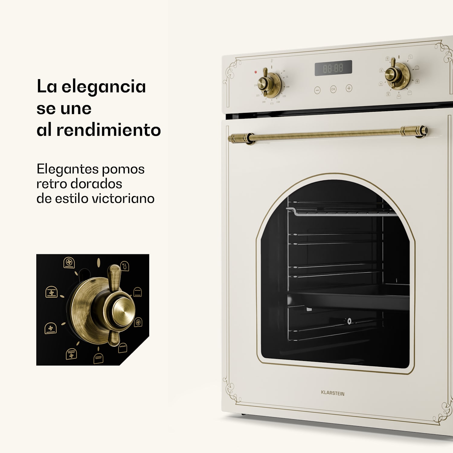 Victoria Slim 45 cm Horno 