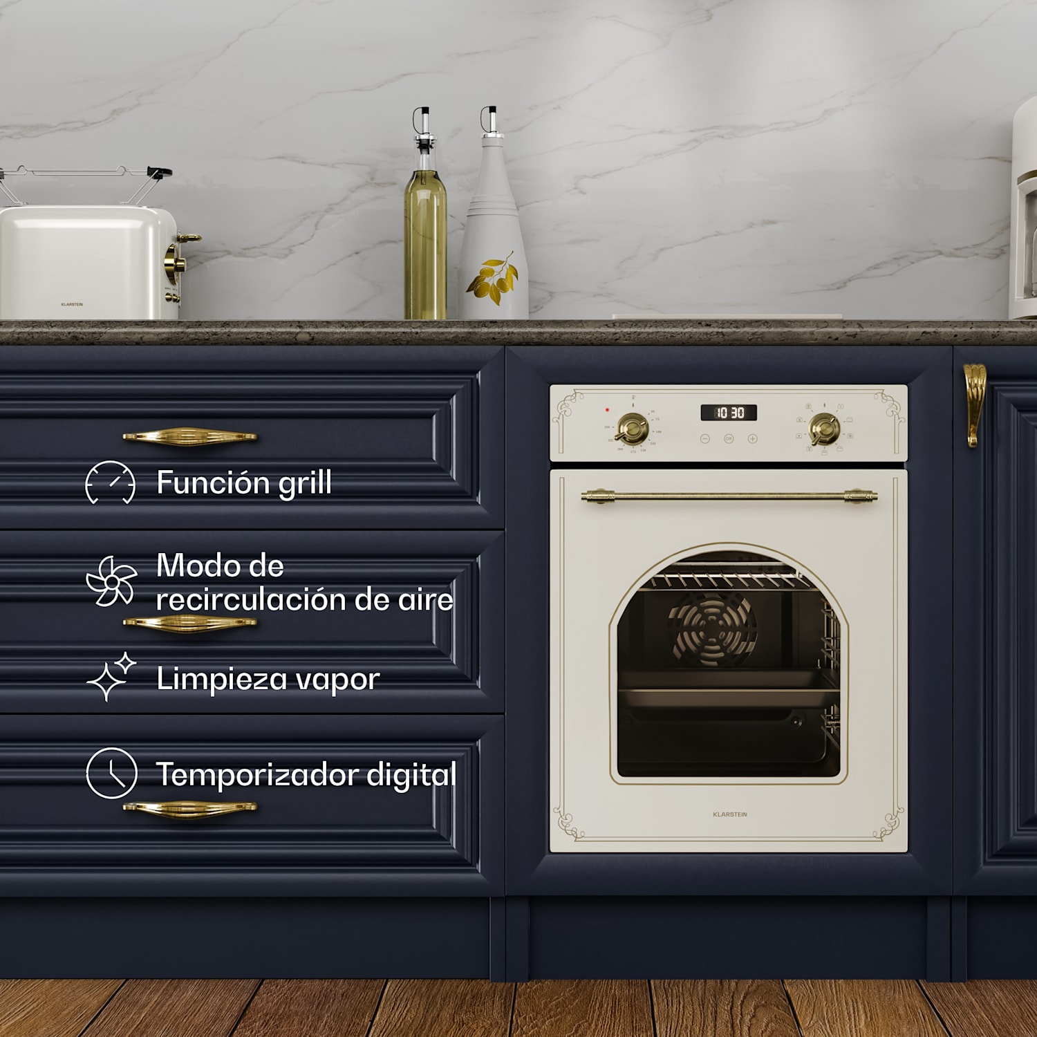 Victoria Slim 45 cm Horno 