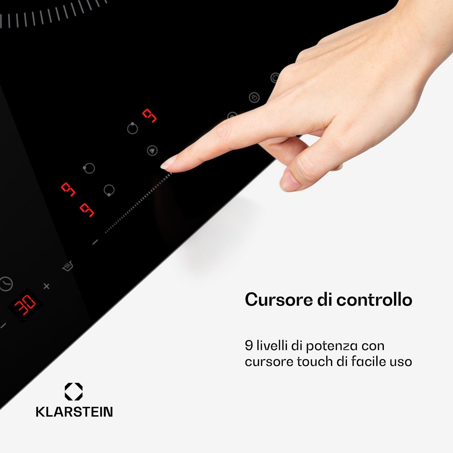 Delicatessa Paella piano cottura a induzione | Zona paella | Power Boost | Controllo scorrevole 