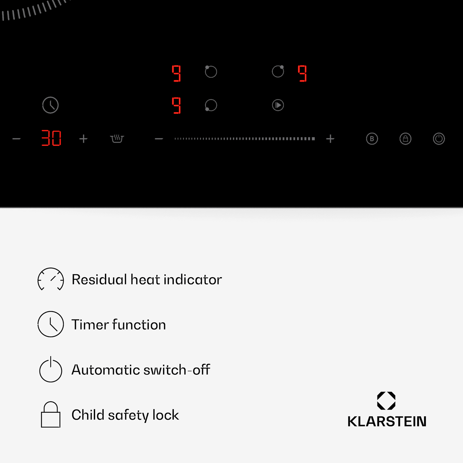 Delicatessa Paella inductiekookplaat | Paella-zone | Power Boost | Slider Control 