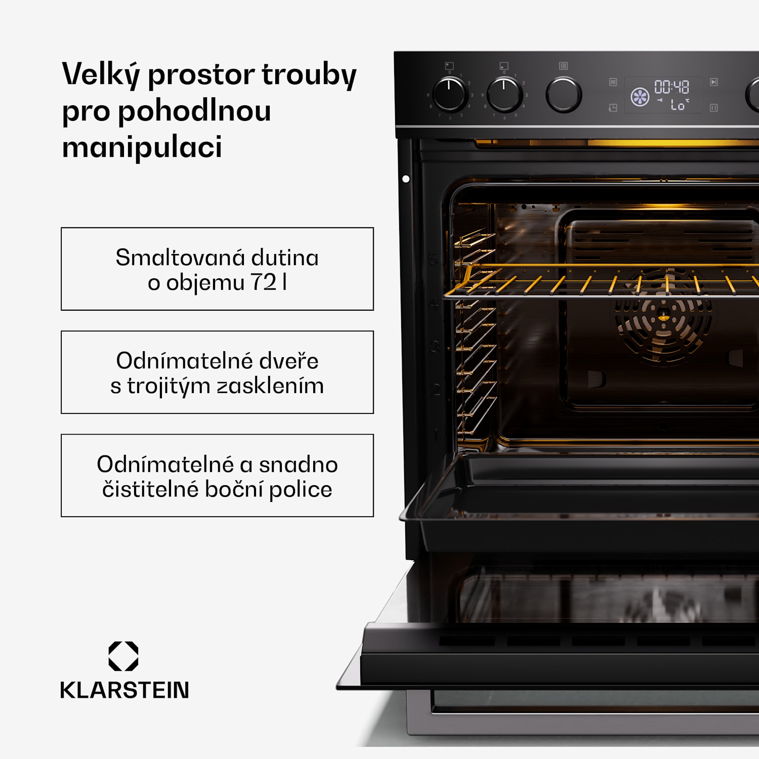 Set trouby a indukční varné desky ControlSync, 9 funkcí, 4 varné zóny, objem 72 l 