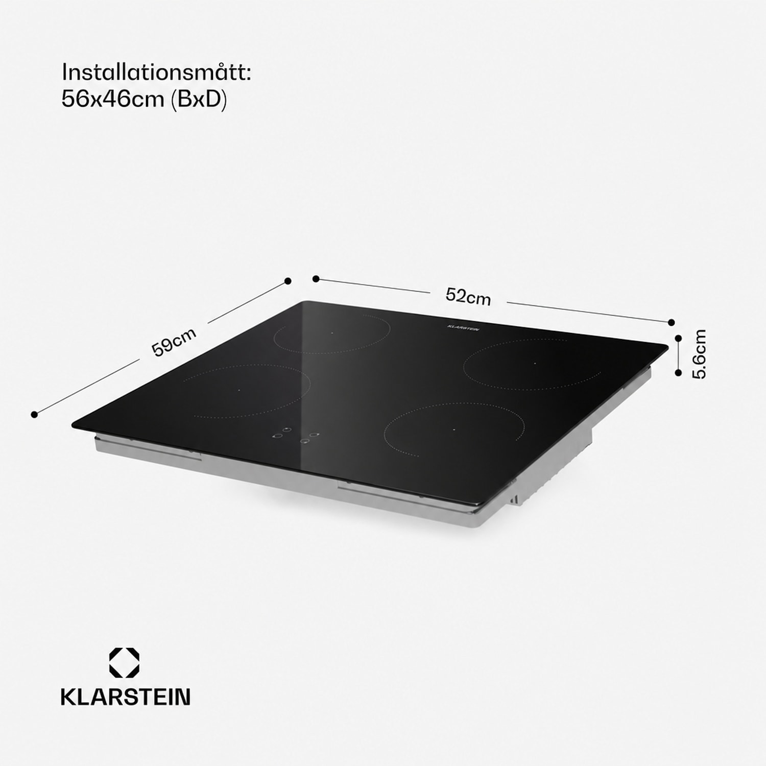 ControlSync-set med ugn och induktionshäll | 9 funktioner | 4 kokzoner | 73 liter volym 