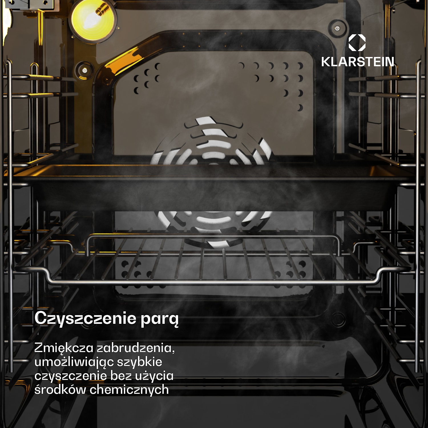 SmartSlim piekarnik, smukły design, 9 programów, pojemność: 49 l, proste czyszczenie, klasa energetyczna A Biały