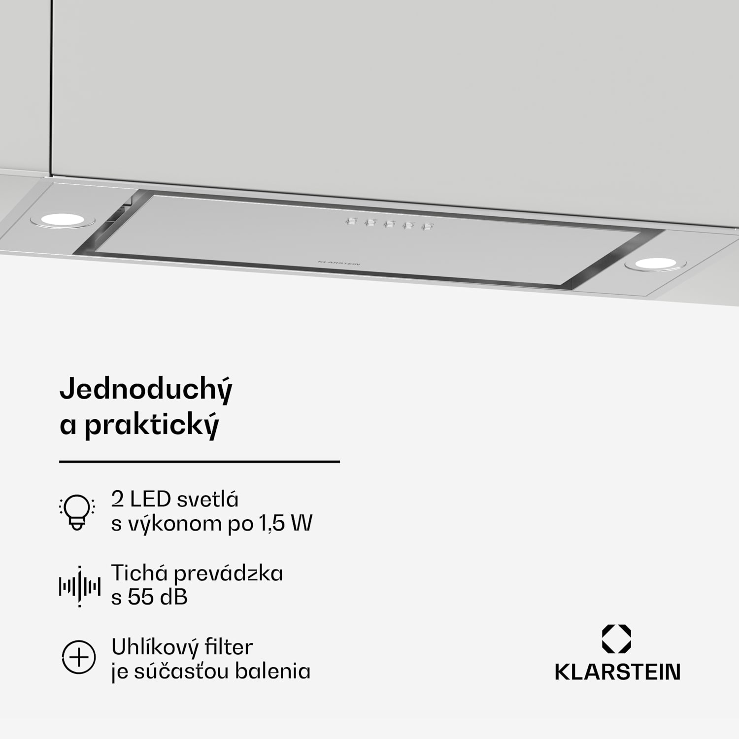 TurboMax odsávač pár, 400 m³/h, Účinnosť A+, Dvojitá prevádzka, 3 úrovne, LED 