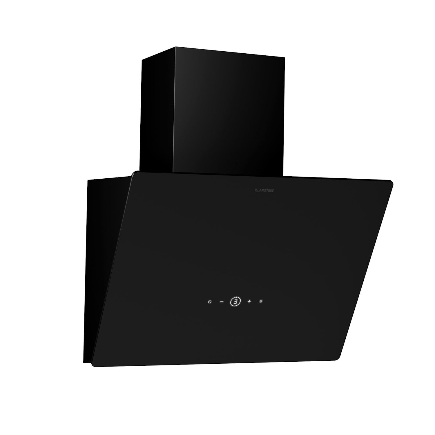 MaxAir napa, Kompaktna in zmogljiva, Energetska učinkovitost A++, Dvojno prezračevanje 50 cm | Črna