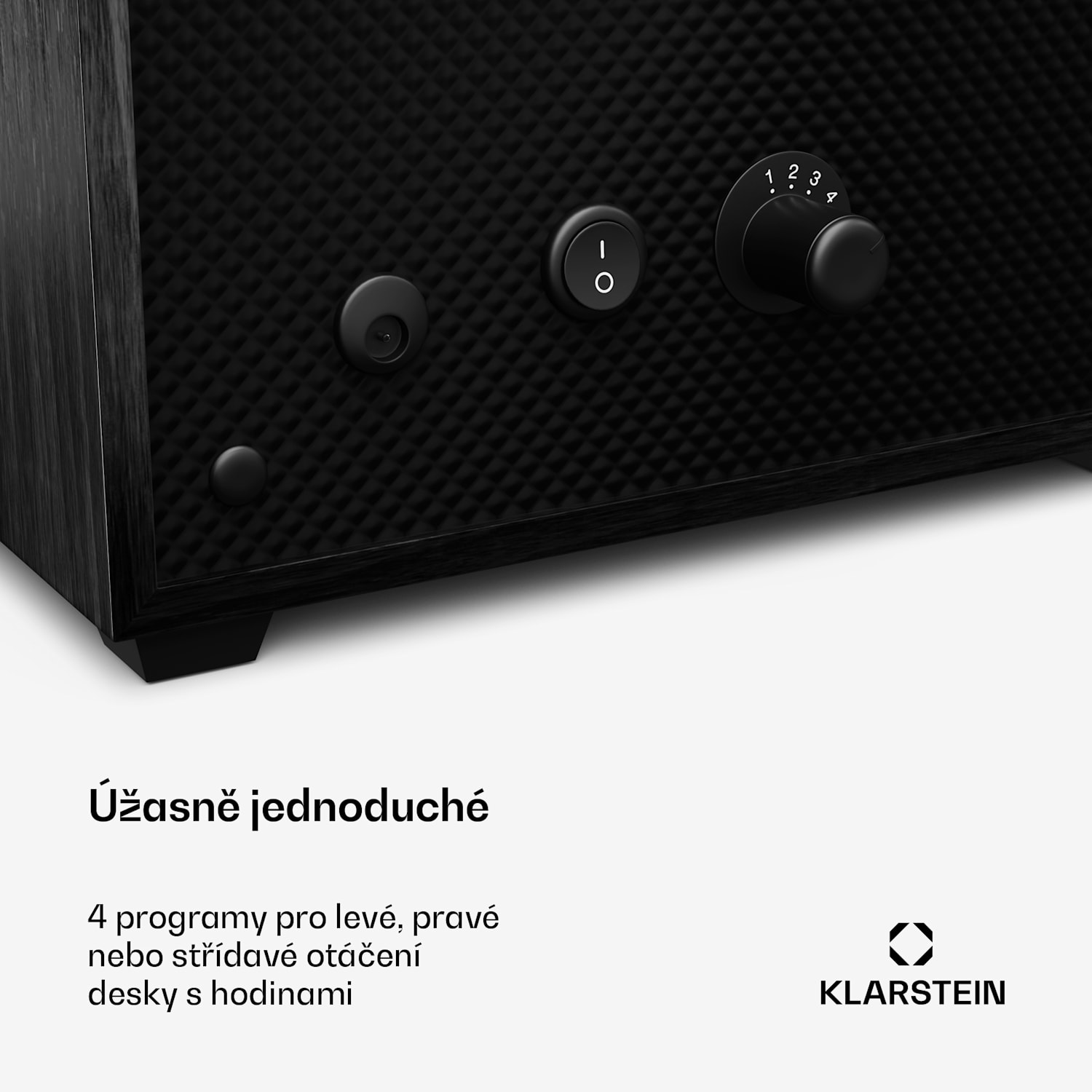 Natahovač hodinek Brienz 3, 4 režimy, tichý, dřevěný vzhled, pružný polštářek 