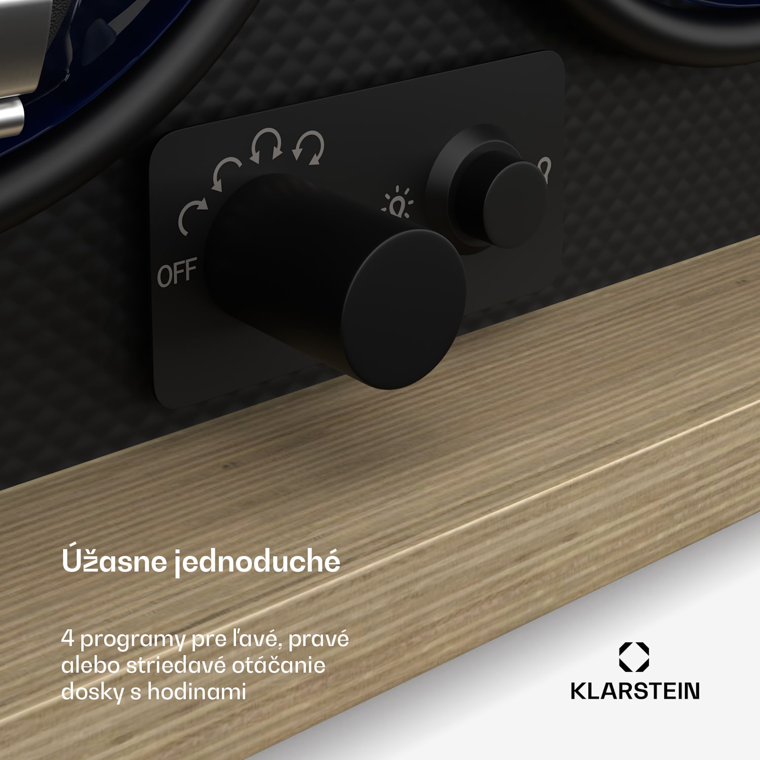 Brienz 2 naťahovač hodiniek, 4 režimy, tichý, drevený vzhľad, flexibilný vankúš 