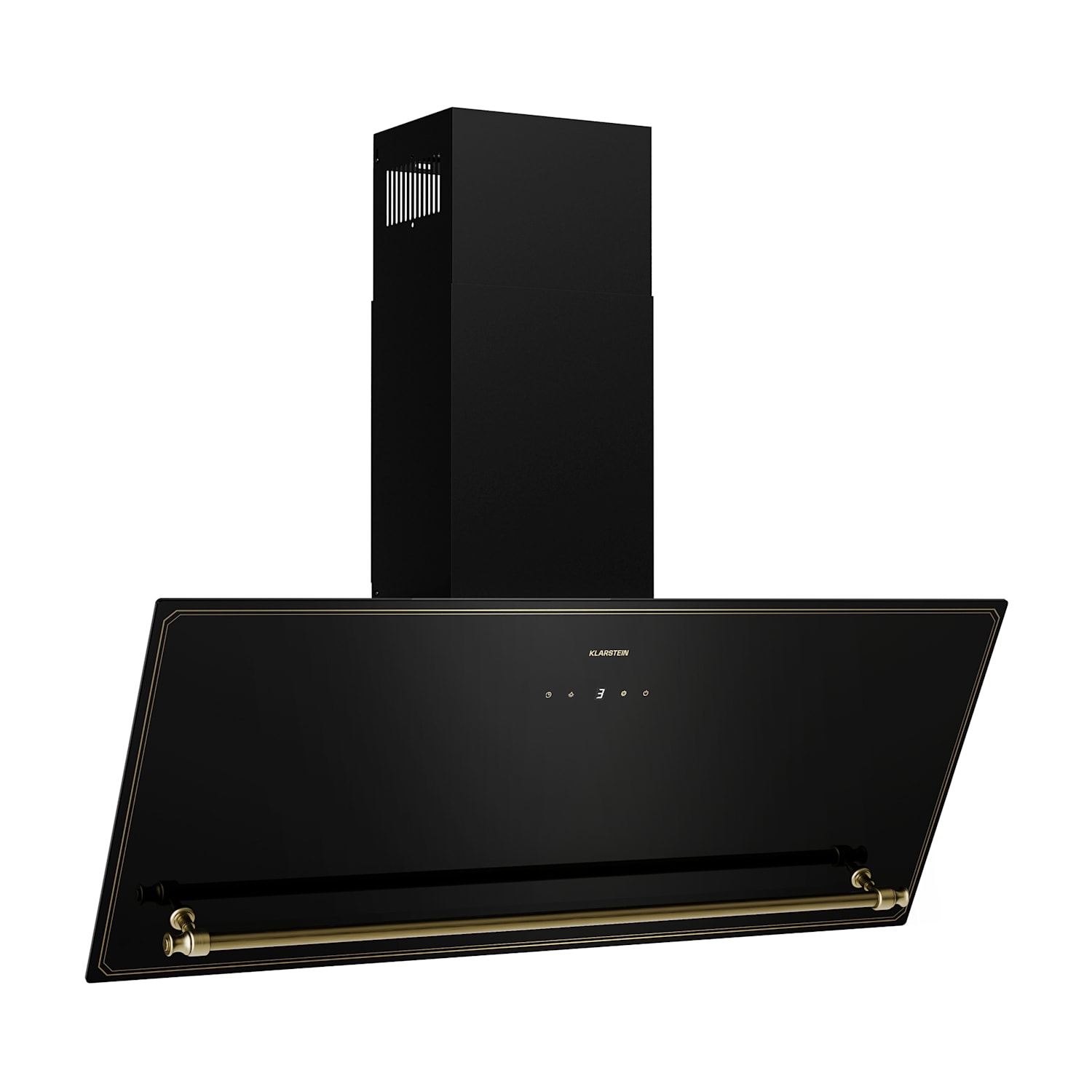 Victoria kosa kuhinjska napa 90 cm protok zraka 336 m³/h 90 cm | Crna