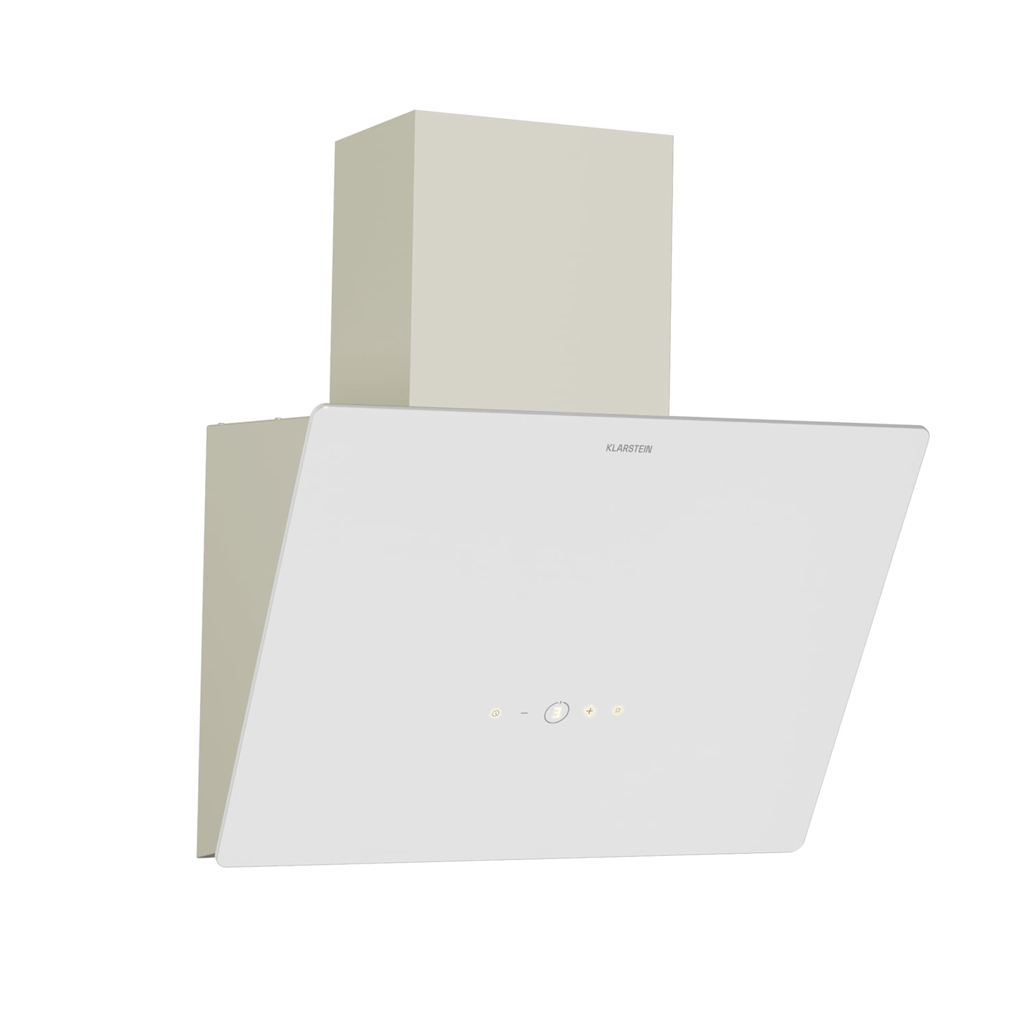 Campana extractora MaxAir | Compacta y potente | Eficiencia energética A++ | Doble ventilación Crema