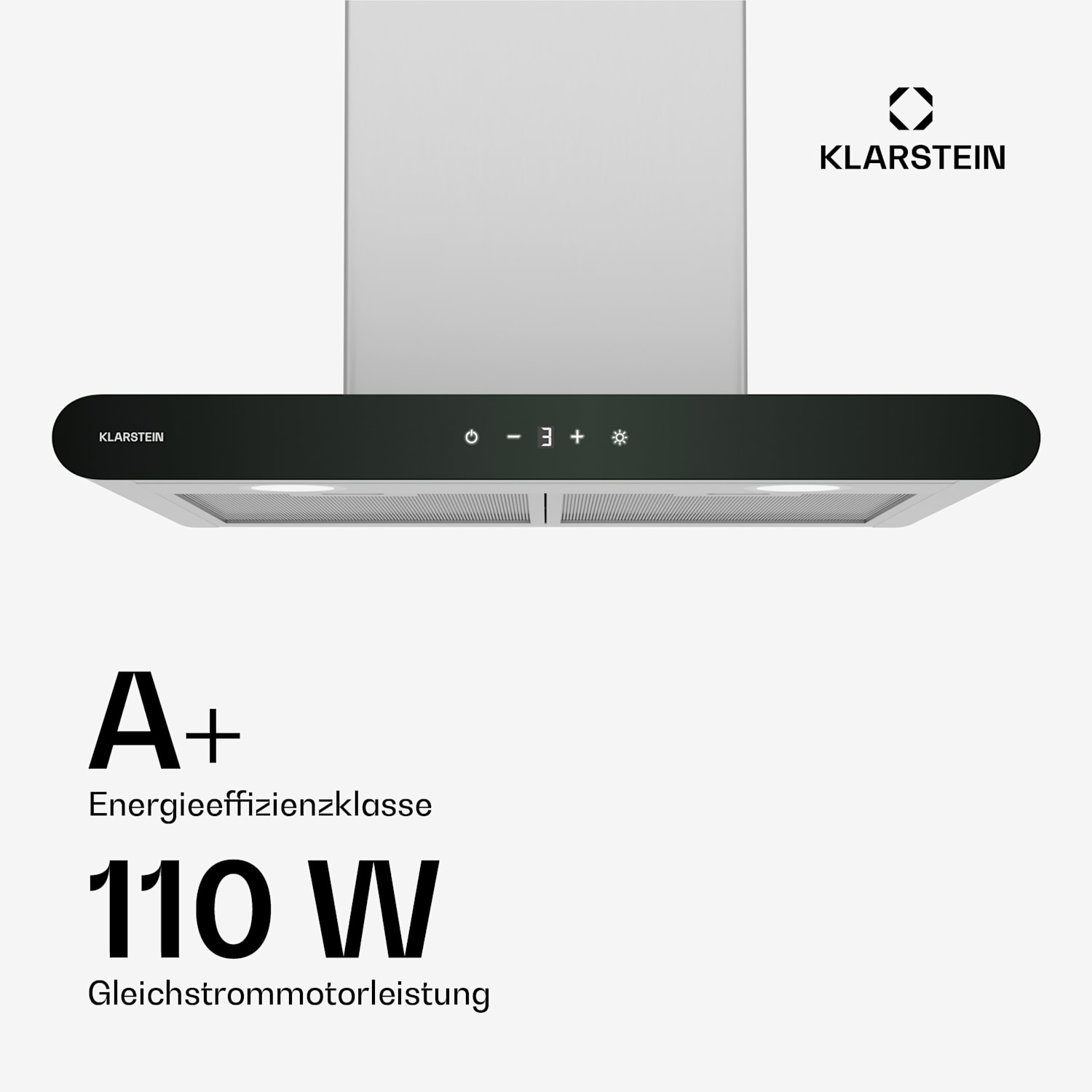 CurveVent Hotte aspirante | 700 m³/h | Tactile | LED | 110 W | CEE A+ 