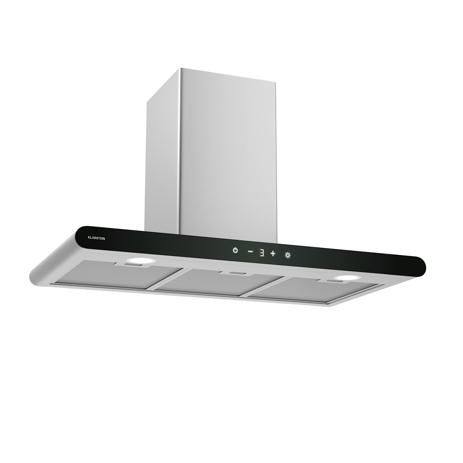 CurveVent Campana extractora | 676 m³/h | Táctil | Led | 110 W | CEE A+ 90 cm