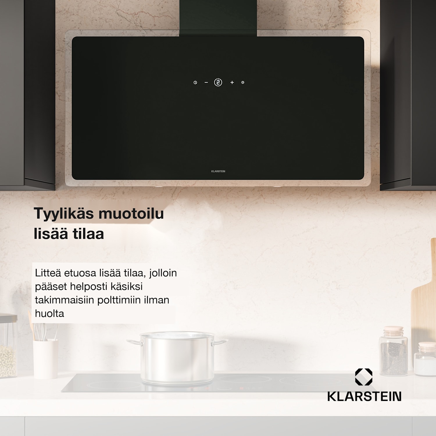 AlizeEdge liesituuletin | kosketusohjaus | matala | hiljainen | A+ 90 cm