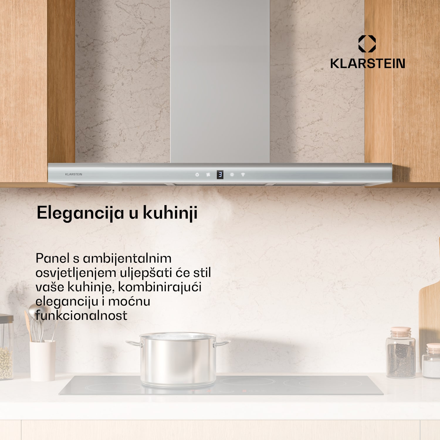 Auriana napa, Ambient Light, 700 m³/h, WiFi, Touch, LED 