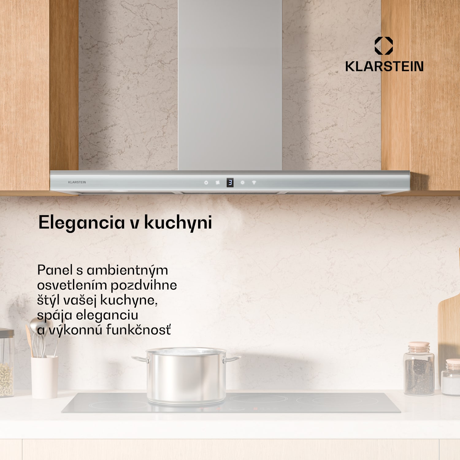 Auriana digestor, Ambient Light, 700 m³/h, WiFi, Touch, LED 