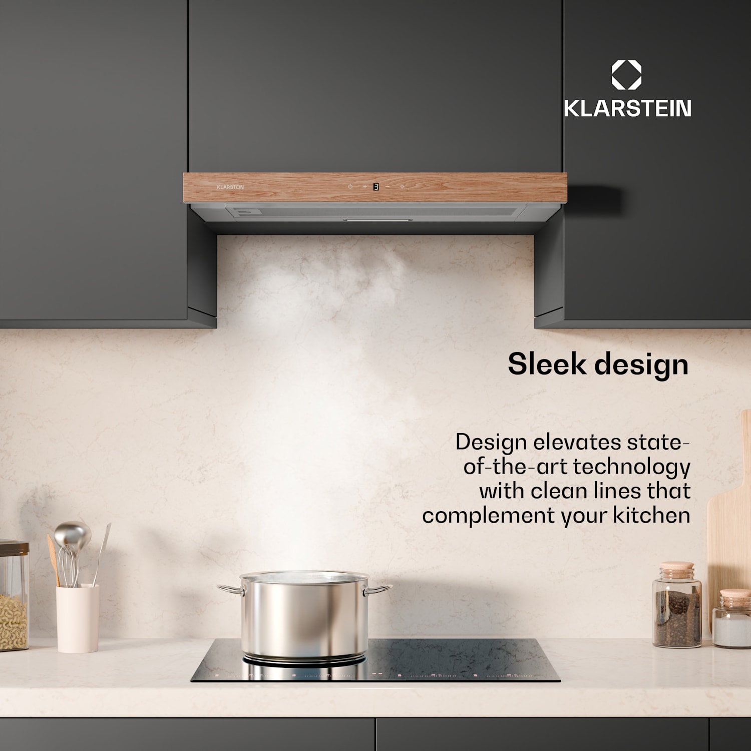 ZenFusion-liesituuletin | 400 m³/h ilmavirta | energiatehokkuusluokka A | ilmanpoisto/kiertoilma | 3 porrasta | hiljainen 60 cm | Valkoinen