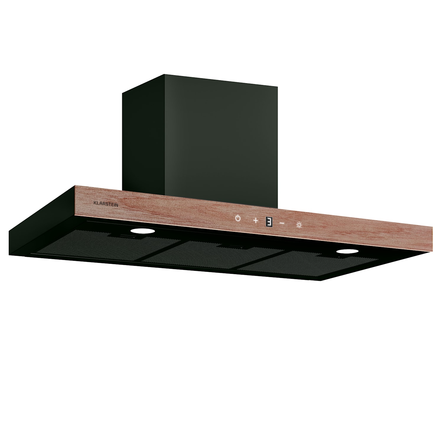 ZenFusion T campana extractora | 881,6 m³/h | A++ | 210 W DC | 47 dB | salida de aire/recirculación Negro