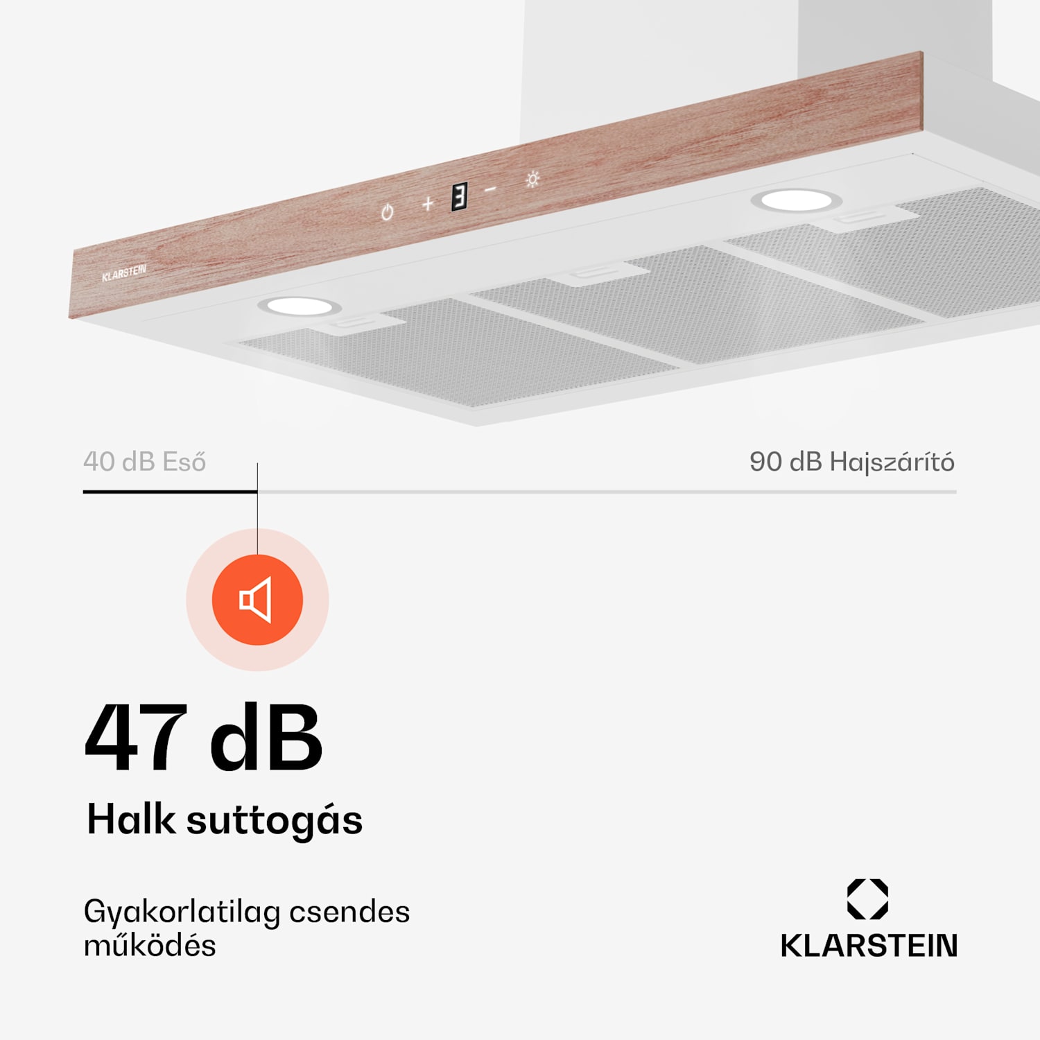 ZenFusion T páraelszívó, 881,6 m³/h, A++, 210 W DC, 47 dB, elszívás/recirkuláció 90 cm | Fehér