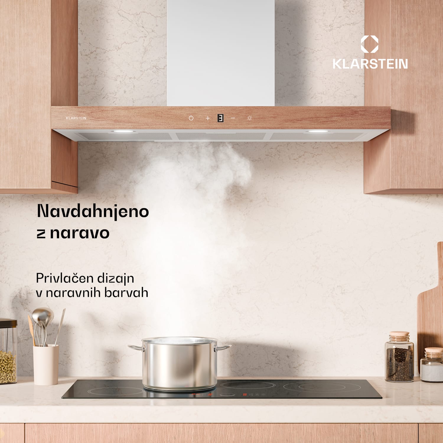 ZenFusion T kuhinjska napa, 881,6 m³/h, A++, 210 W DC, 47 dB 90 cm | Bela