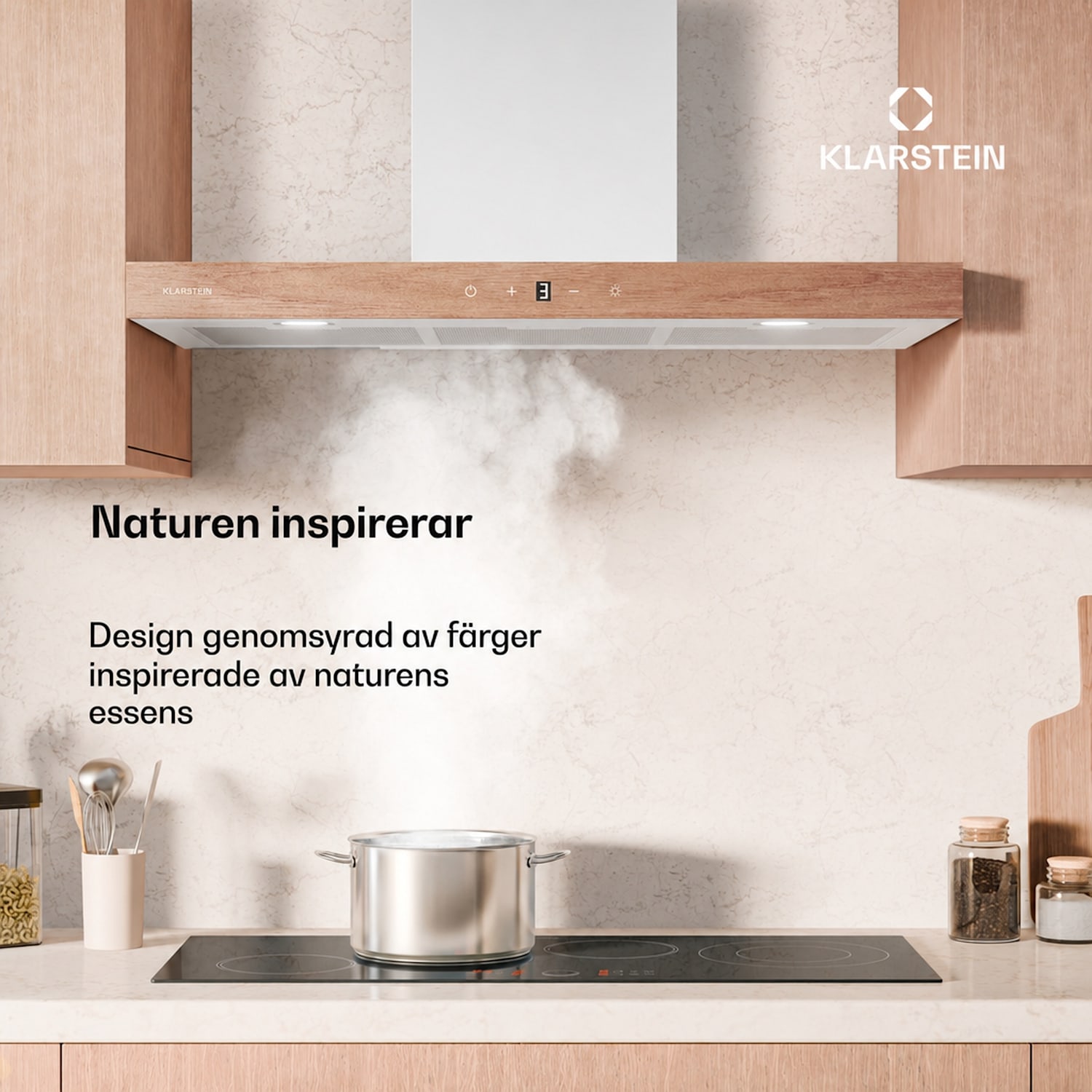 ZenFusion T köksfläkt | 881,6 m³/h | A++ | 210 W DC | 47 dB | frånlufts-/cirkulationsdrift 
