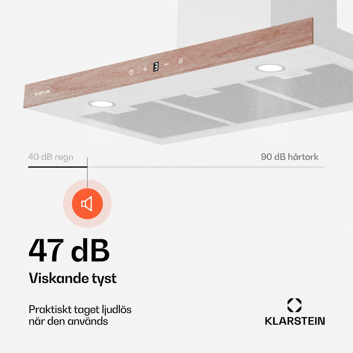 ZenFusion T köksfläkt | 881,6 m³/h | A++ | 210 W DC | 47 dB | frånlufts-/cirkulationsdrift 