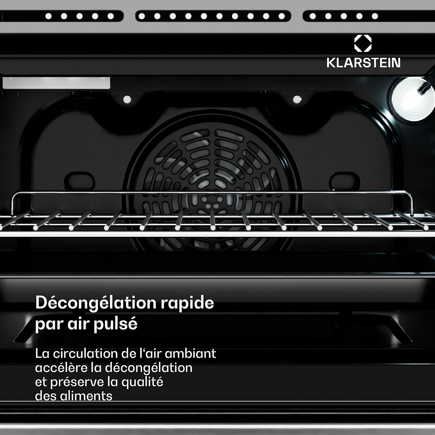 SpaceSmart Compact inbouwoven Zwart