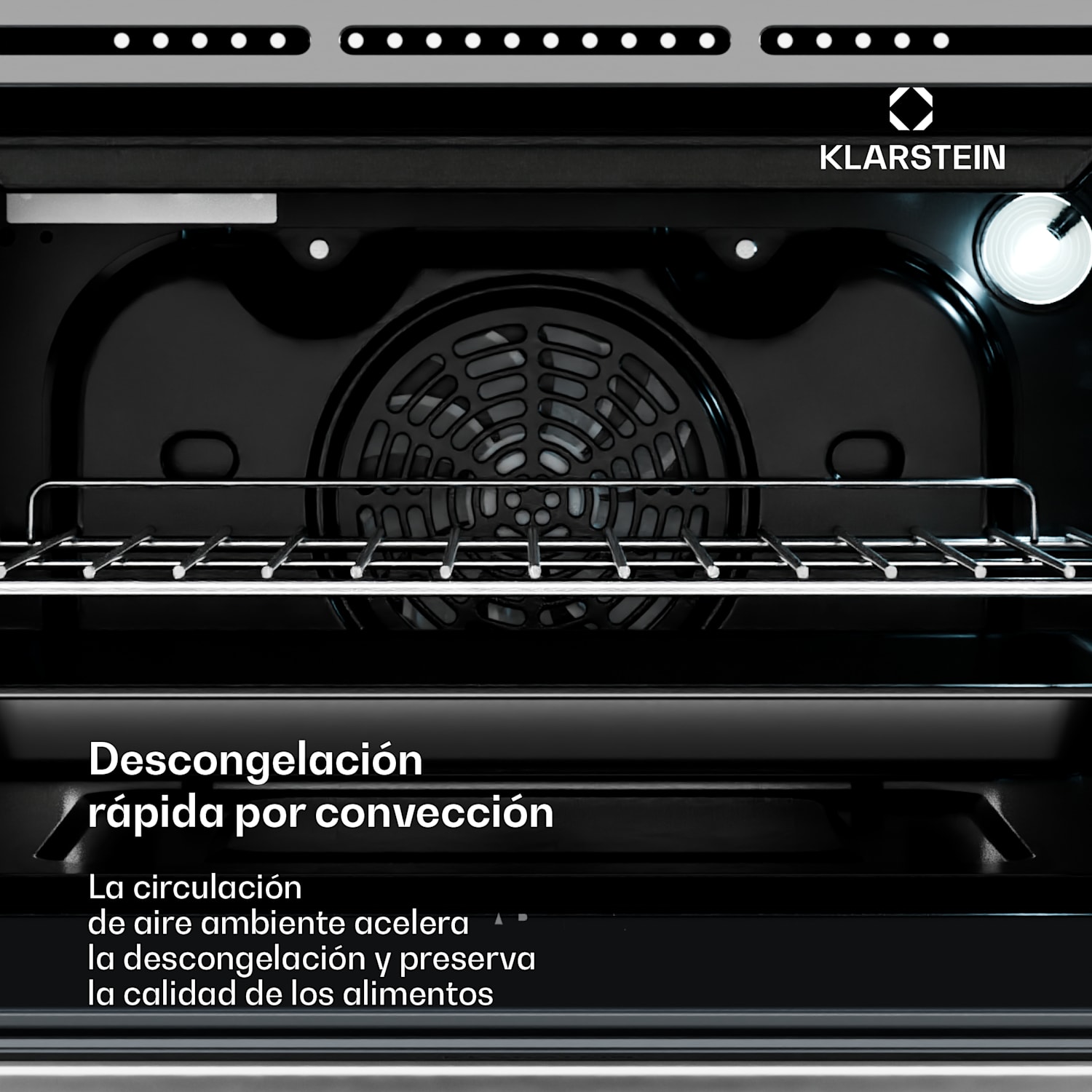 SpaceSmart Horno compacto empotrable Blanco