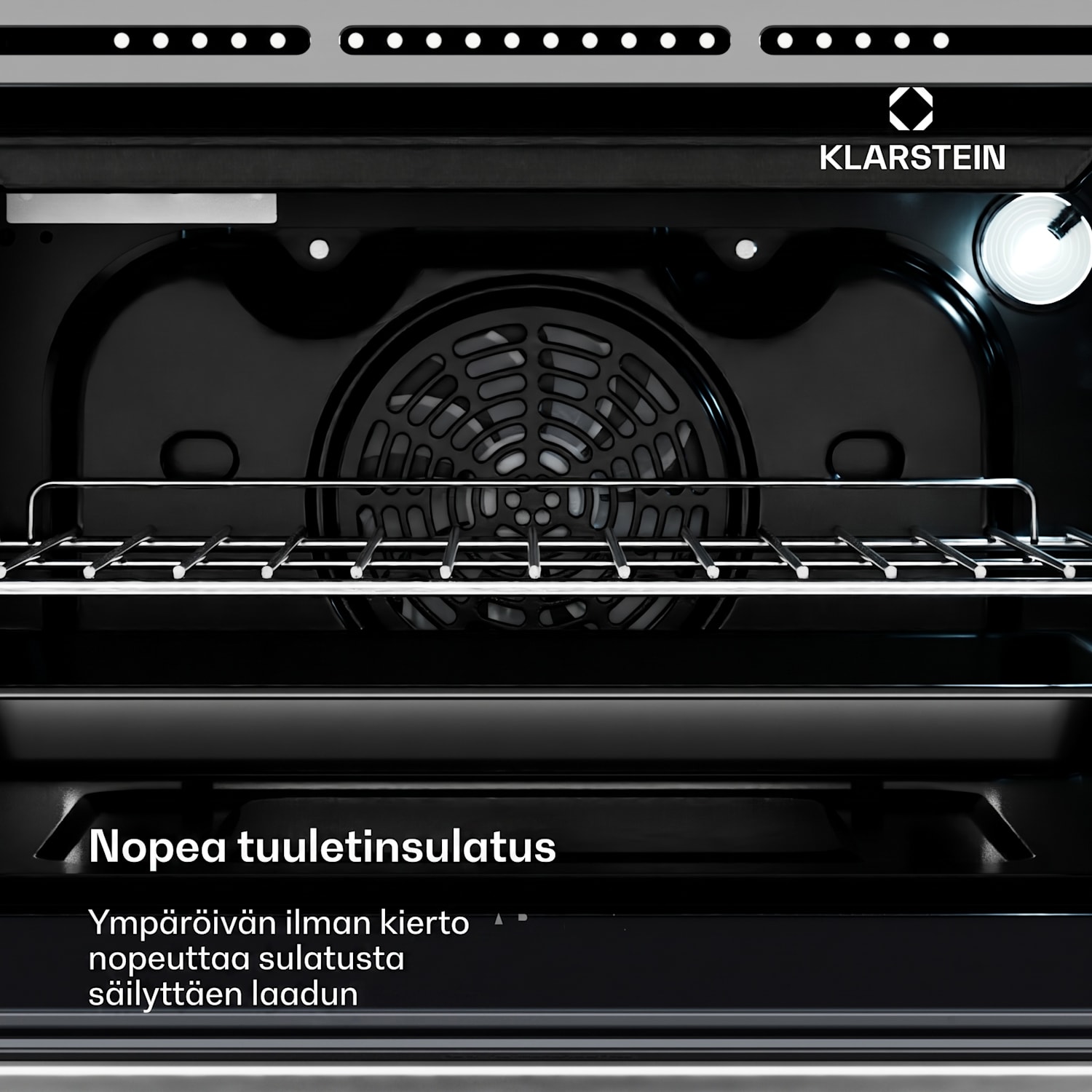 SpaceSmart upotettu uuni | Kompakti | 45 cm | 41 litraa | 8 toimintoa Valkoinen