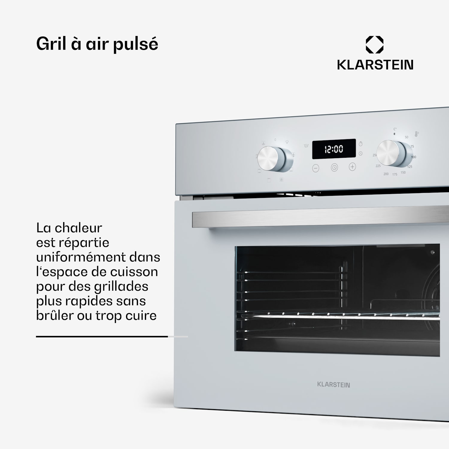 SpaceSmart compacte inbouwoven Wit