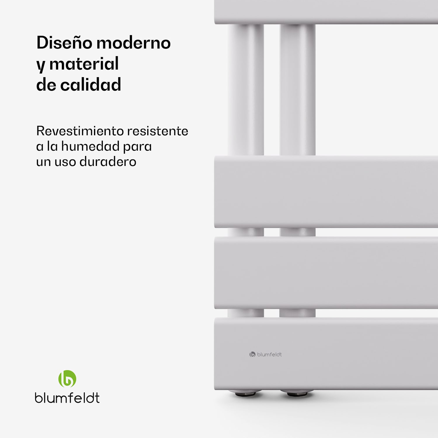 Fairmont Radiador | 60 × 160 cm | Montaje en pared | Diseño moderno | Funcionamiento con agua caliente 60 x 160 cm | Blanco