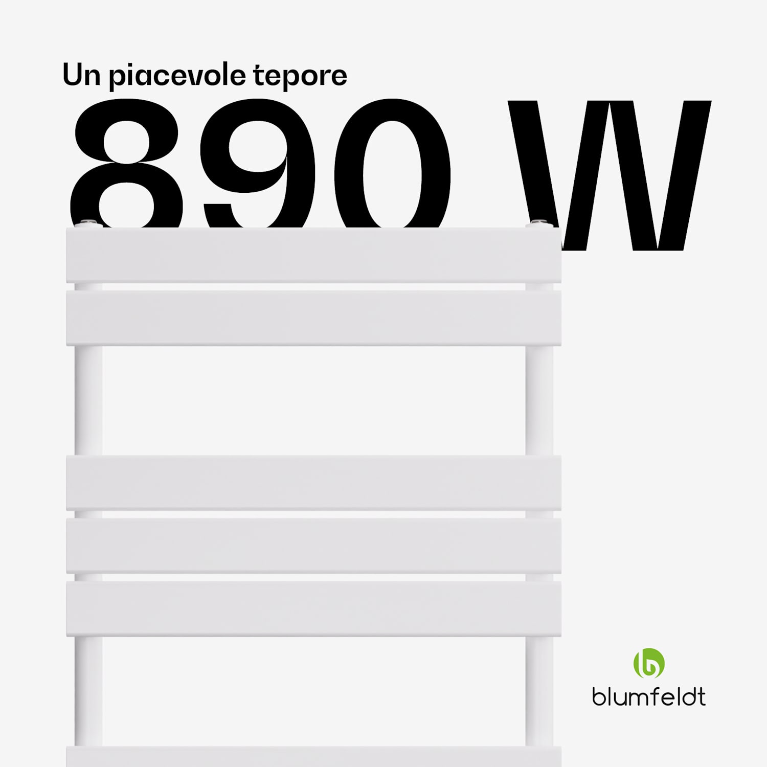 Fairmont Radiatore | 60 x 180 cm | Montaggio a parete | Design moderno | Funzionamento ad acqua calda 60 x 180 cm | Bianco