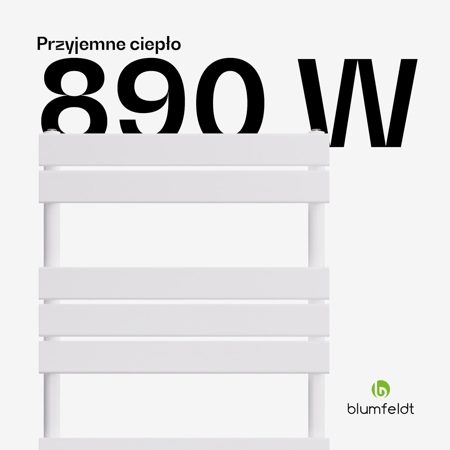 Fairmont grzejnik, 60 x 180 cm, ścienny, nowoczesny design, gorąca woda 60 x 180 cm | Biały