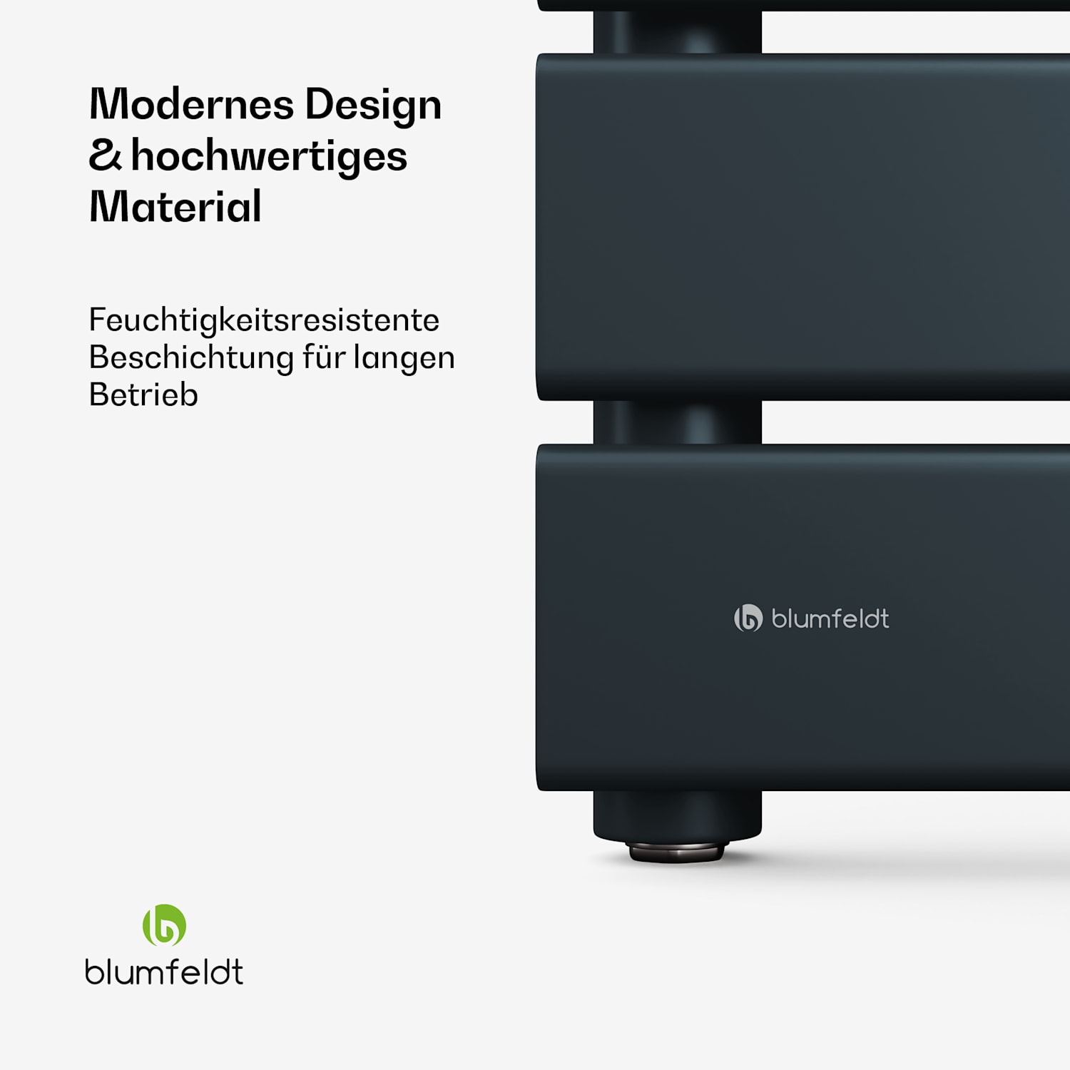 Fairmont Heizkörper | 60 x 180 cm | Wandmontage | Modernes Design | Warmwasserbetrieb 60 x 180 cm | Anthrazit