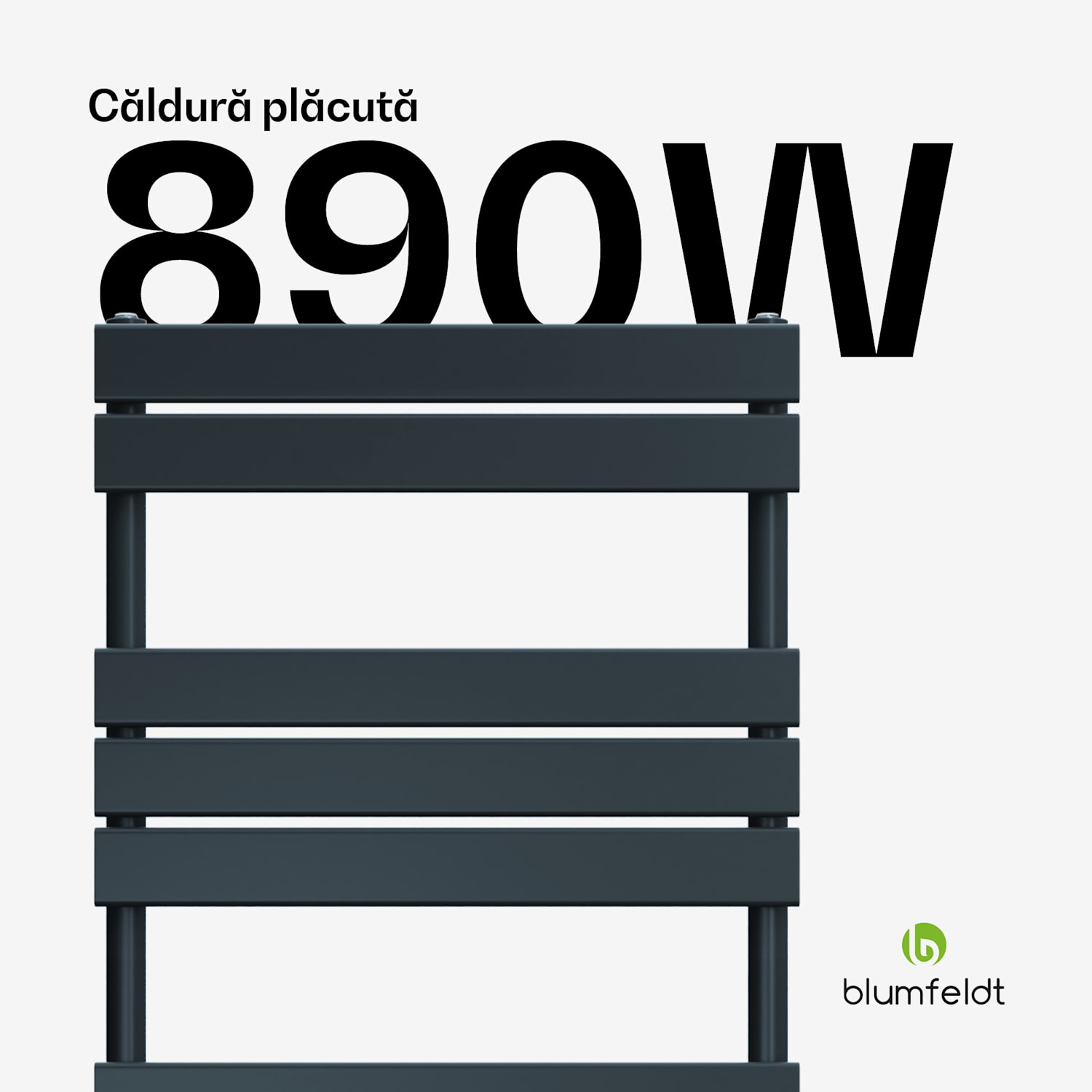 Radiator Fairmont, 60 x 180 cm, de perete, design modern, cu încălzire pe apă 60 x 180 cm | Antracit