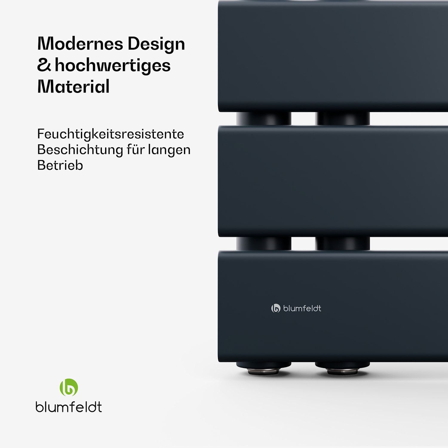 Fairmont Heizkörper | 45 x 80 cm | Wandmontage | Modernes Design | Warmwasserbetrieb 45 x 80 cm | Anthrazit