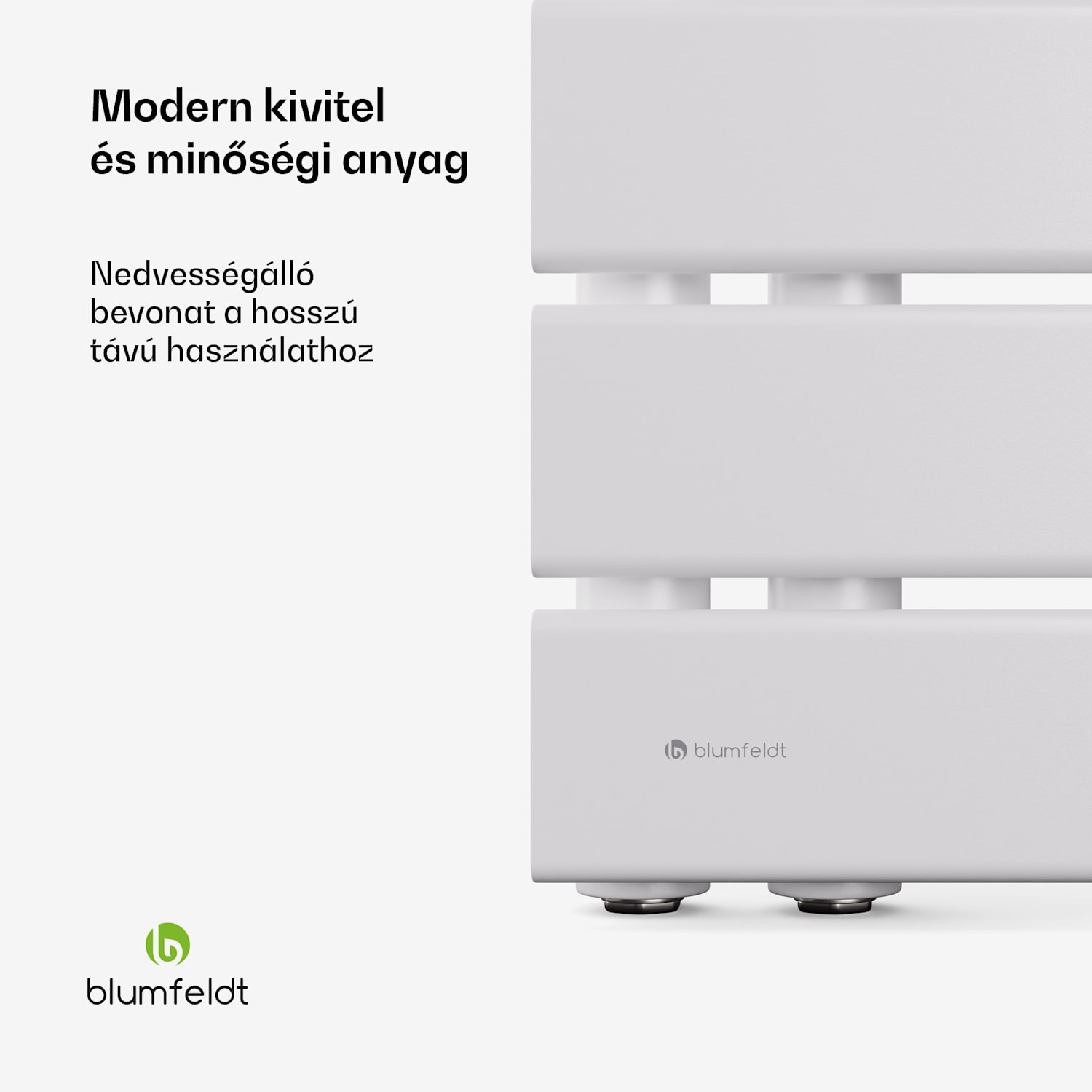 Fairmont radiátor, 45 x 80 cm, falra szerelhető, modern kivitel, meleg víz 45 x 80 cm | Fehér